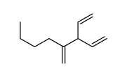 3-ethenyl-4-methylideneoct-1-ene Structure