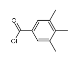 Benzoyl chloride, 3,4,5-trimethyl- (6CI,7CI,9CI) Structure