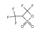 1,1,3,3,3-pentafluoropropene-2,1-sulfone Structure