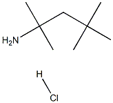 2,4,4-三甲基戊-2-胺盐酸盐结构式