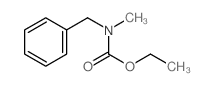 ethyl N-benzyl-N-methyl-carbamate Structure