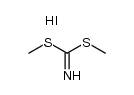 S,S-dimethyliminodithiocarbonate hydroiodide结构式