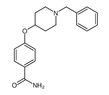 4-(1-benzylpiperidin-4-yl)oxybenzamide Structure