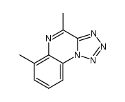 4,6-dimethyl-tetrazolo[1,5-a]quinoxaline Structure