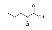 2-Chlorovaleric acid Structure