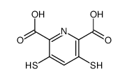 3,5-bis(sulfanyl)pyridine-2,6-dicarboxylic acid结构式