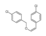 1-chloro-4-[2-(4-chlorophenyl)ethenoxymethyl]benzene Structure