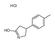 4-(4-methylphenyl)pyrrolidin-2-one,hydrochloride Structure
