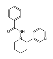 N-[2-(pyridin-3-yl)piperidin-1-yl]benzamide结构式