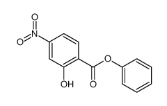 phenyl 2-hydroxy-4-nitrobenzoate结构式