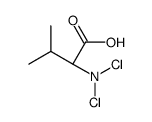 (2S)-2-(dichloroamino)-3-methylbutanoic acid Structure