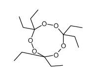 3,3,6,6,9,9-hexaethyl-1,2,4,5,7,8-hexaoxonane结构式