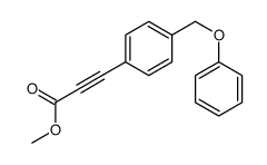 methyl 3-[4-(phenoxymethyl)phenyl]prop-2-ynoate结构式