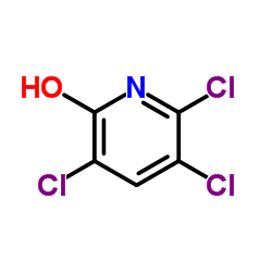 3,5,6-三氯-2-吡啶酚结构式