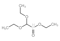 (二乙氧基甲基)磷酸乙酯结构式