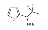 2,2,2-三氟-1-(2-呋喃基)乙胺结构式