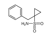 1-benzylcyclopropane-1-sulfonamide Structure