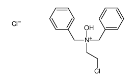 dibenzyl-(2-chloroethyl)-hydroxyazanium,chloride结构式