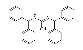 N,N'-Bis(diphenylmethyl)urea结构式
