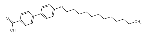 4'-癸氧基联苯-4-羧酸结构式