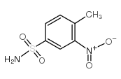 4-甲基-3-硝基苯磺酰胺结构式