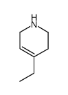 4-ethyl-1,2,3,6-tetrahydro-pyridine结构式