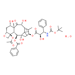 Docetaxel Hydrate Structure