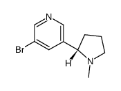 (-)-5-Bromonicotine Structure