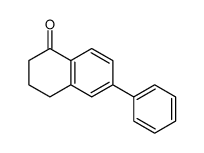 6-Phenyl-3,4-dihydro-1(2H)-naphthalenone结构式