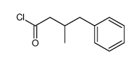 3-methyl-4-phenyl-butyryl chloride Structure