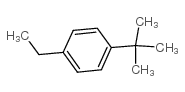 1-ethyl-4-tert-butyl-benzene结构式