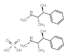 Pseudoephedrine sulfate Structure