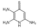 2,3,6-triamino-1H-pyridine-4-thione Structure
