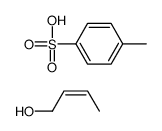 but-2-en-1-ol,4-methylbenzenesulfonic acid结构式