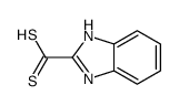 1H-Benzimidazole-2-carbodithioicacid(9CI)结构式