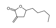 3-methylidene-5-pentyloxolan-2-one结构式