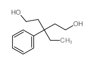 1,5-Pentanediol,3-ethyl-3-phenyl-结构式
