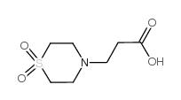 1-二氧化物-4-硫代吗啉丙酸结构式