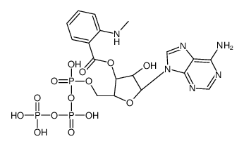 3'-O-(N-methylanthraniloyl) ATP Structure