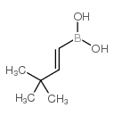 (E)-(3,3-二甲基丁-1-烯-1-基)硼酸结构式