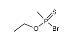 methyl-phosphonobromidothioic acid O-ethyl ester结构式