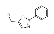 5-(chloromethyl)-2-phenyl-1,3-oxazole结构式