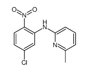 N-(5-chloro-2-nitrophenyl)-6-methylpyridin-2-amine结构式