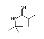 1-tert-butylphosphanyl-2-methylpropan-1-imine结构式