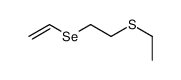1-ethenylselanyl-2-ethylsulfanylethane Structure