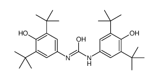 1,3-bis(3,5-ditert-butyl-4-hydroxyphenyl)urea Structure