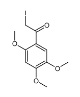 2-Iodo-1-(2,4,5-trimethoxyphenyl)ethanone结构式