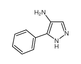 5-苯基-1H-吡唑-4-胺结构式