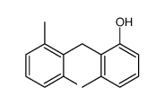 2-[(2-hydroxy-6-methylphenyl)methyl]-3-methylphenol结构式
