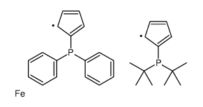 1-二苯基膦-1''-(二叔丁基膦基)二茂铁图片